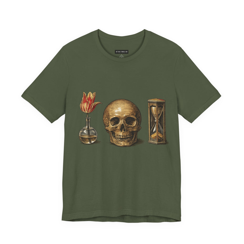 Vanitas | De Champaigne | Skull Tulip Hourglass