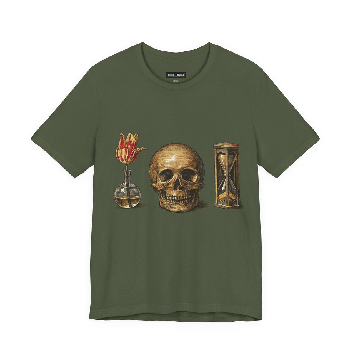 Vanitas | De Champaigne | Skull Tulip Hourglass
