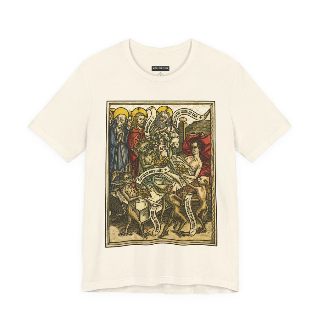 Ars Moriendi | Temptation of Impatience | 15th Century