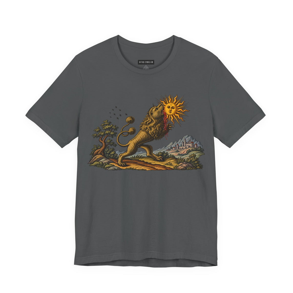 Green Lion | Devouring the Sun | Viridarium Chymicum