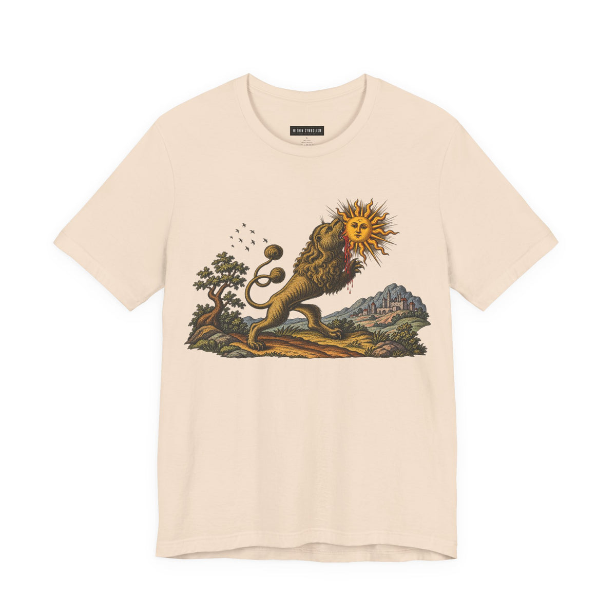 Green Lion | Devouring the Sun | Viridarium Chymicum