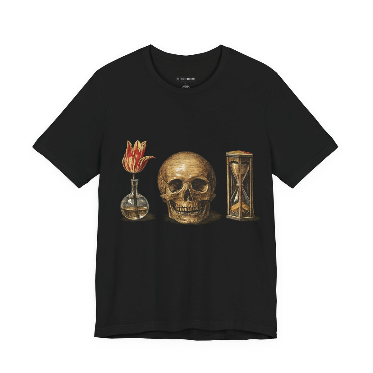 Vanitas | De Champaigne | Skull Tulip Hourglass